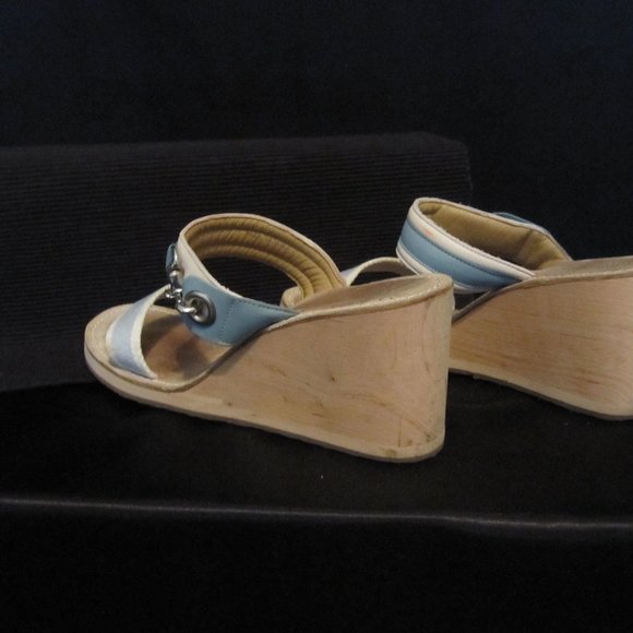 Coach Camilla Wedge Sandal 9B - Picture 5 of 8